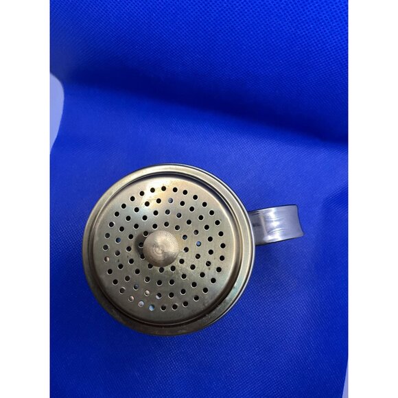 Spezia Italia Shaker Tin Italian Designed Spice Container With Handle & Lid - Picture 4 of 6